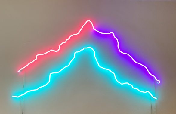 #artcontemporain #neonart #melinafaka